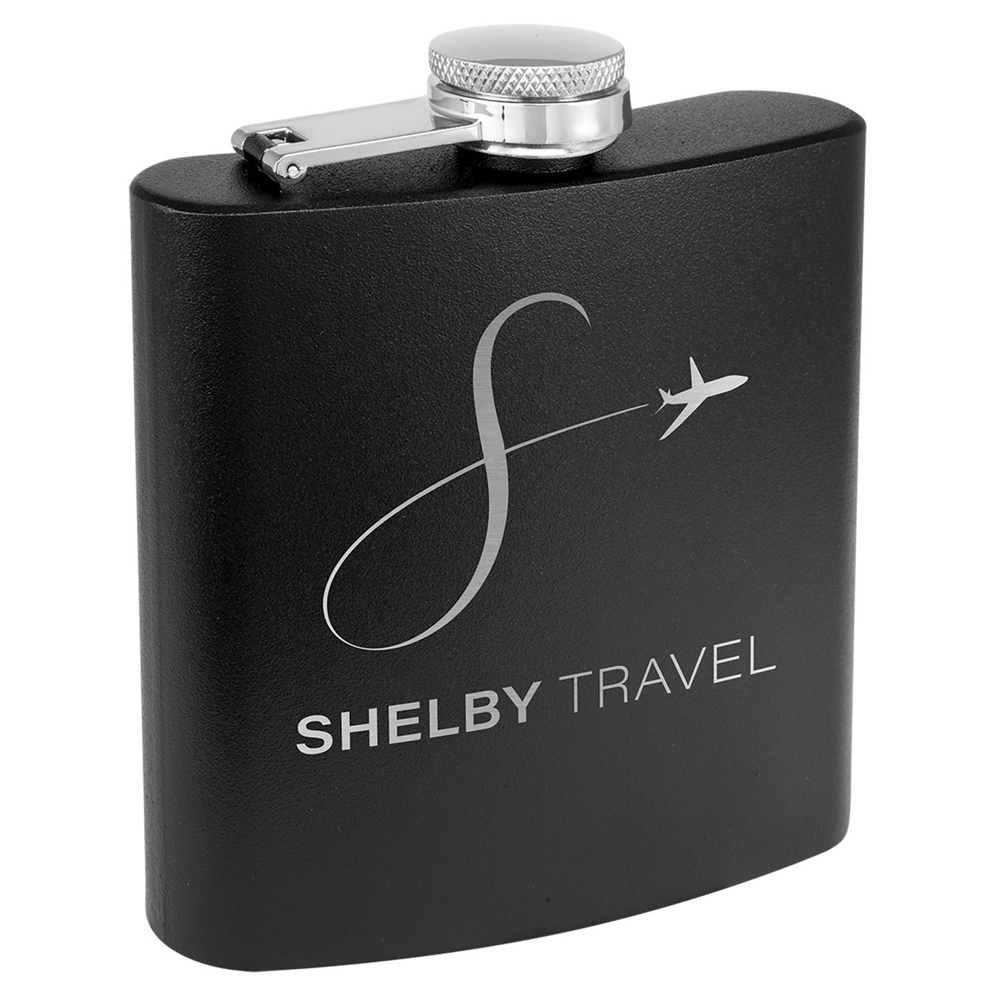 6 oz. Powder Coated Stainless Steel Flasks