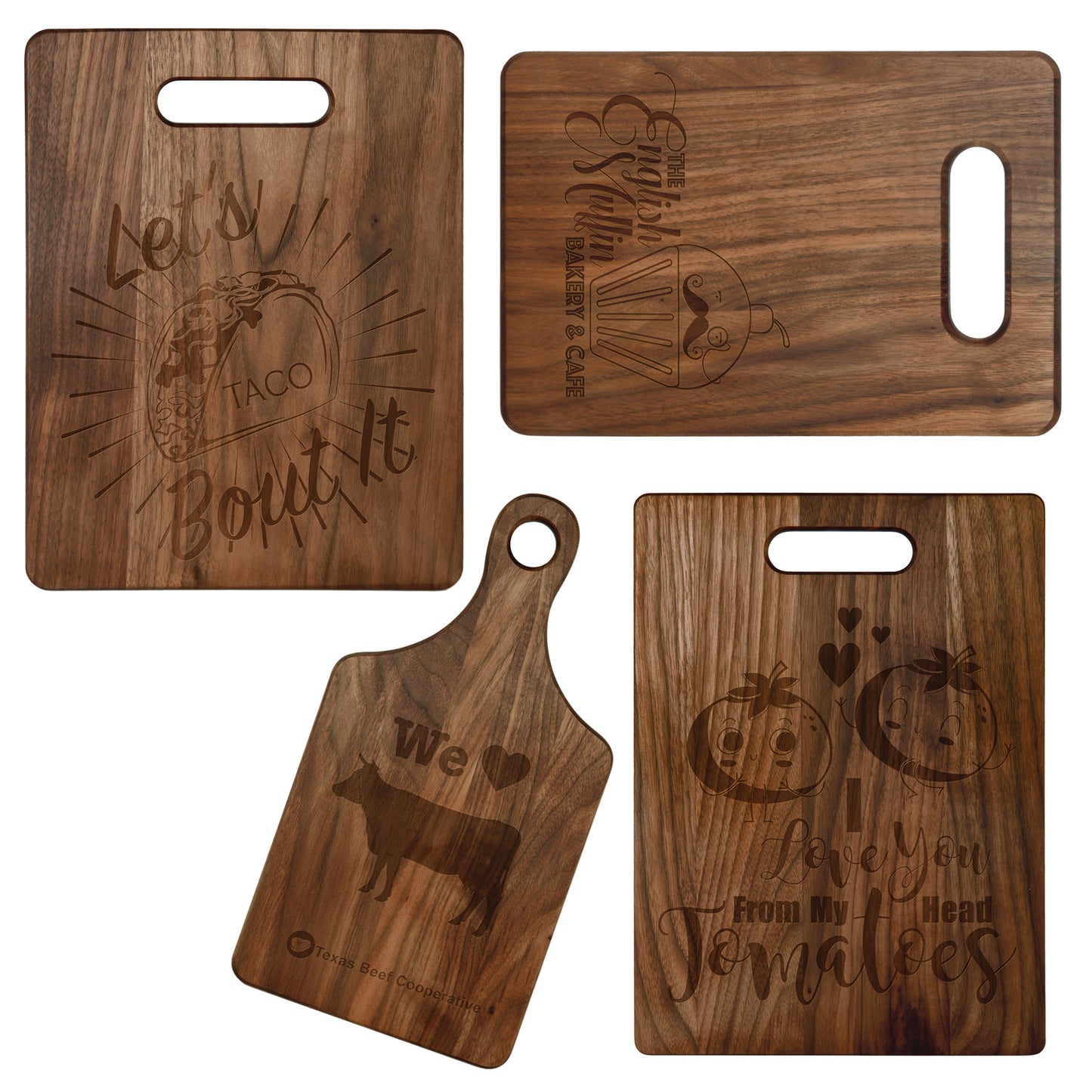 Maple & Walnut Cutting Boards