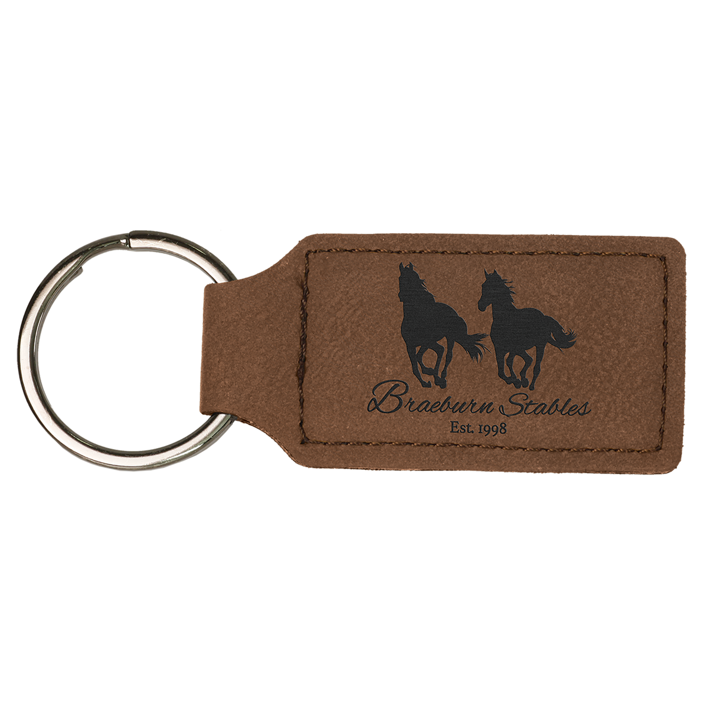 Leatherette Keychains