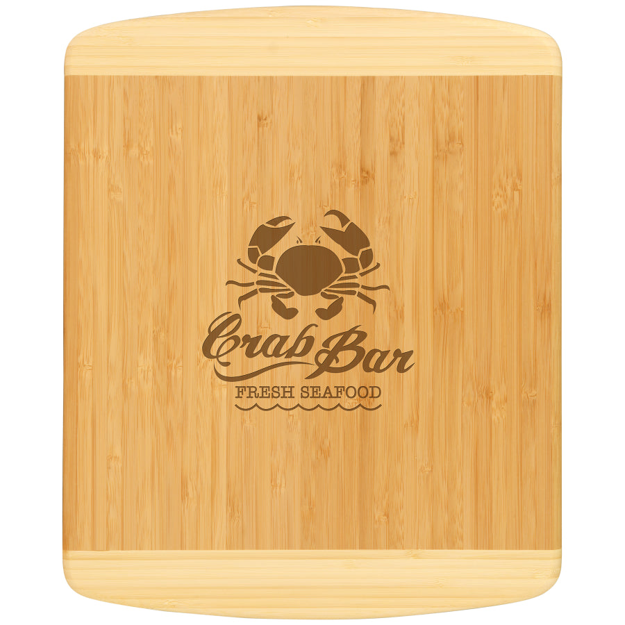 Natural Bamboo Cutting Boards with Handles