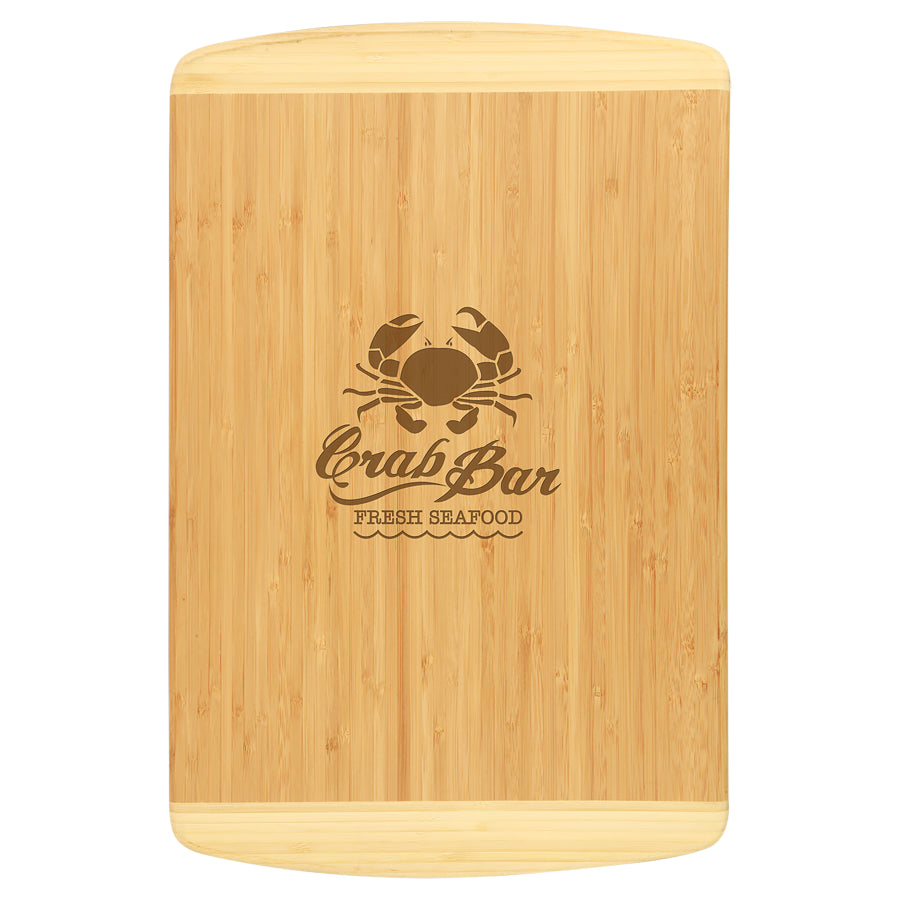 Natural Bamboo Cutting Boards with Handles