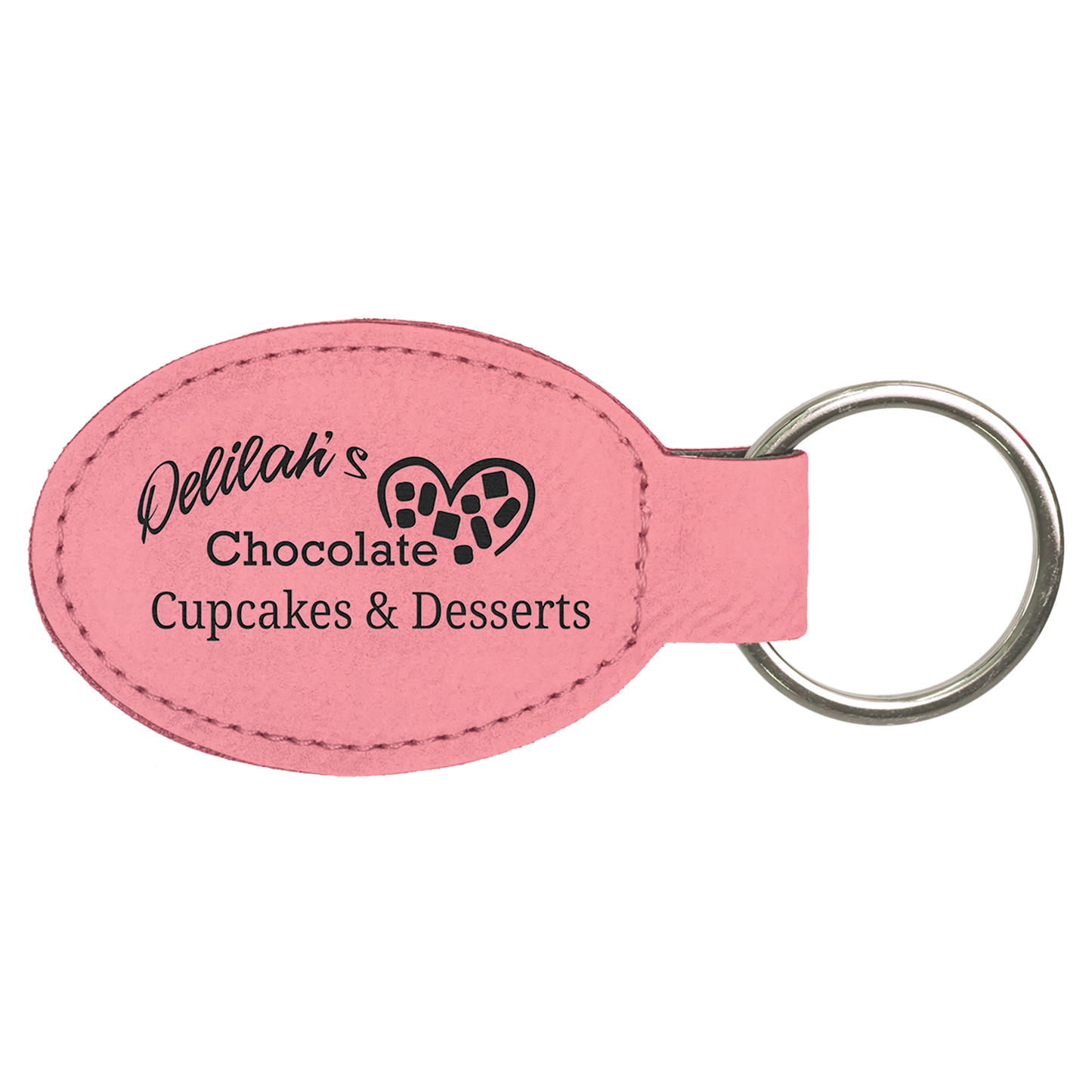 Leatherette Keychains