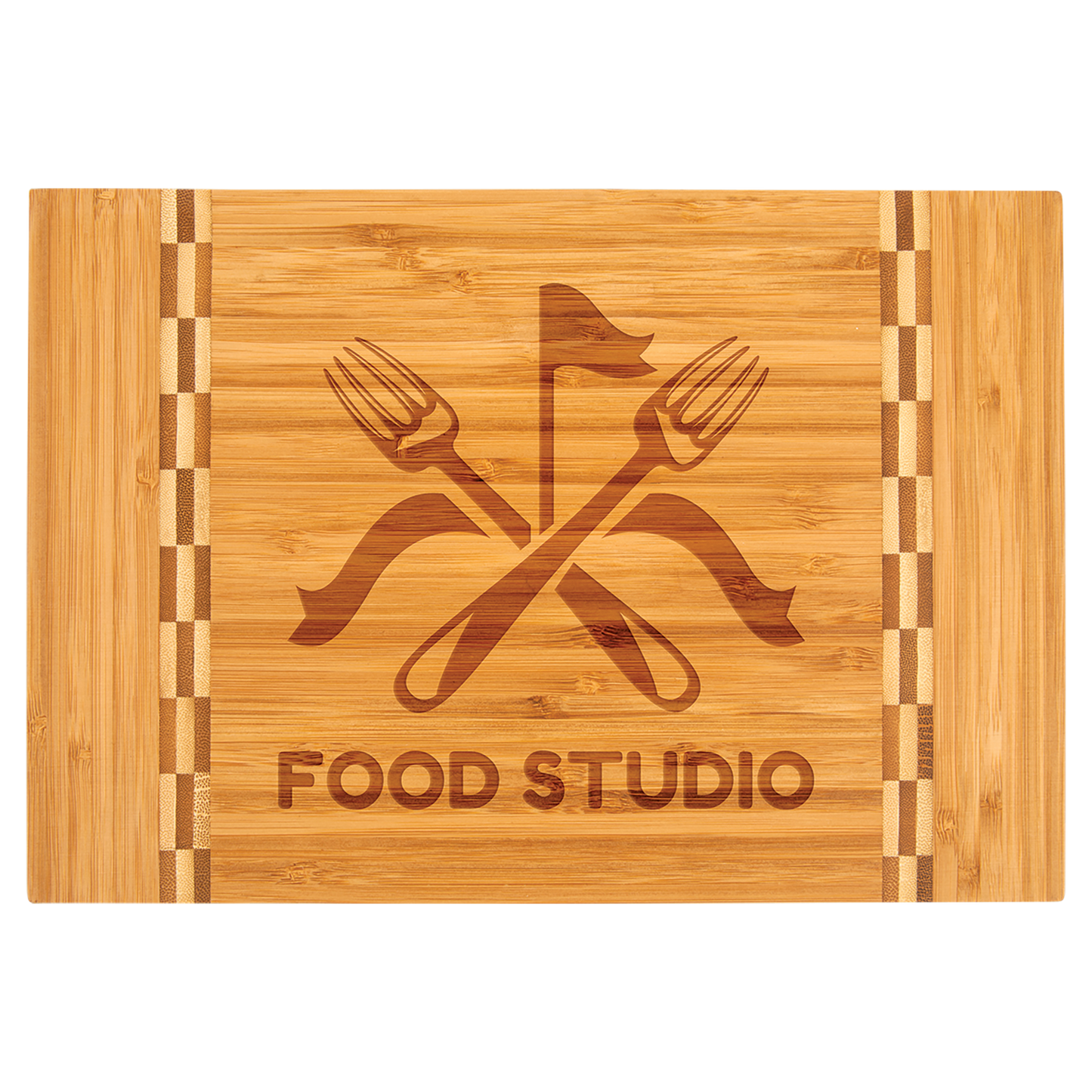 Natural Bamboo Cutting Boards with Handles