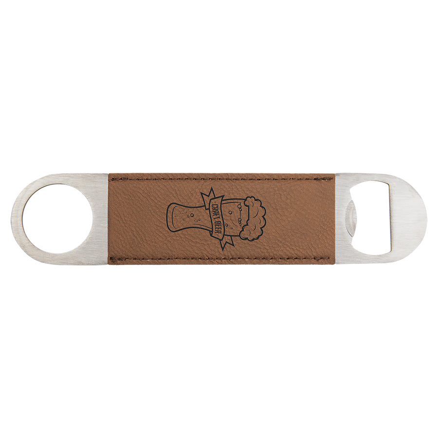 Leatherette Bottle Openers