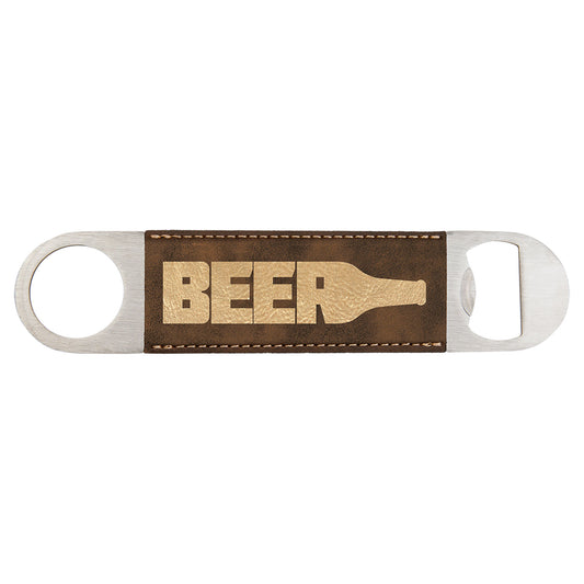 Leatherette Bottle Openers