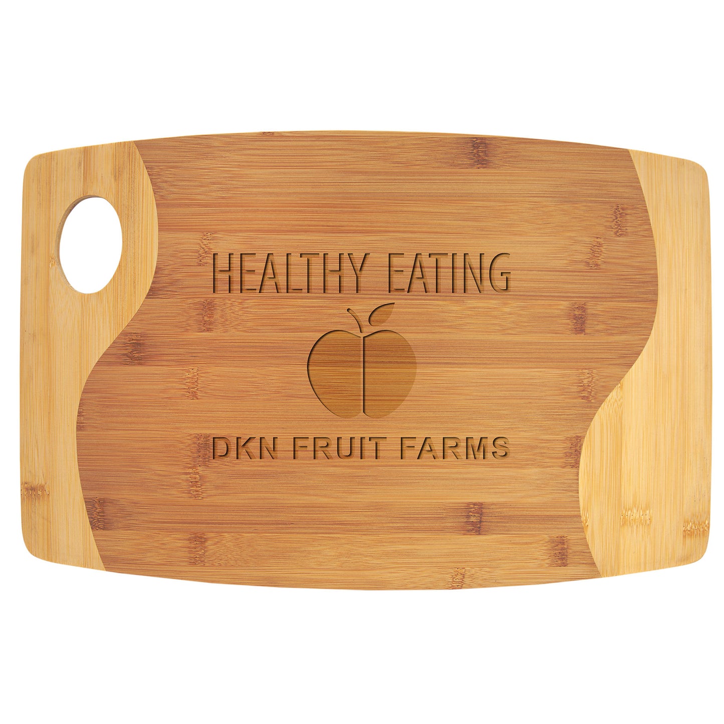 Natural Bamboo Cutting Boards with Handles