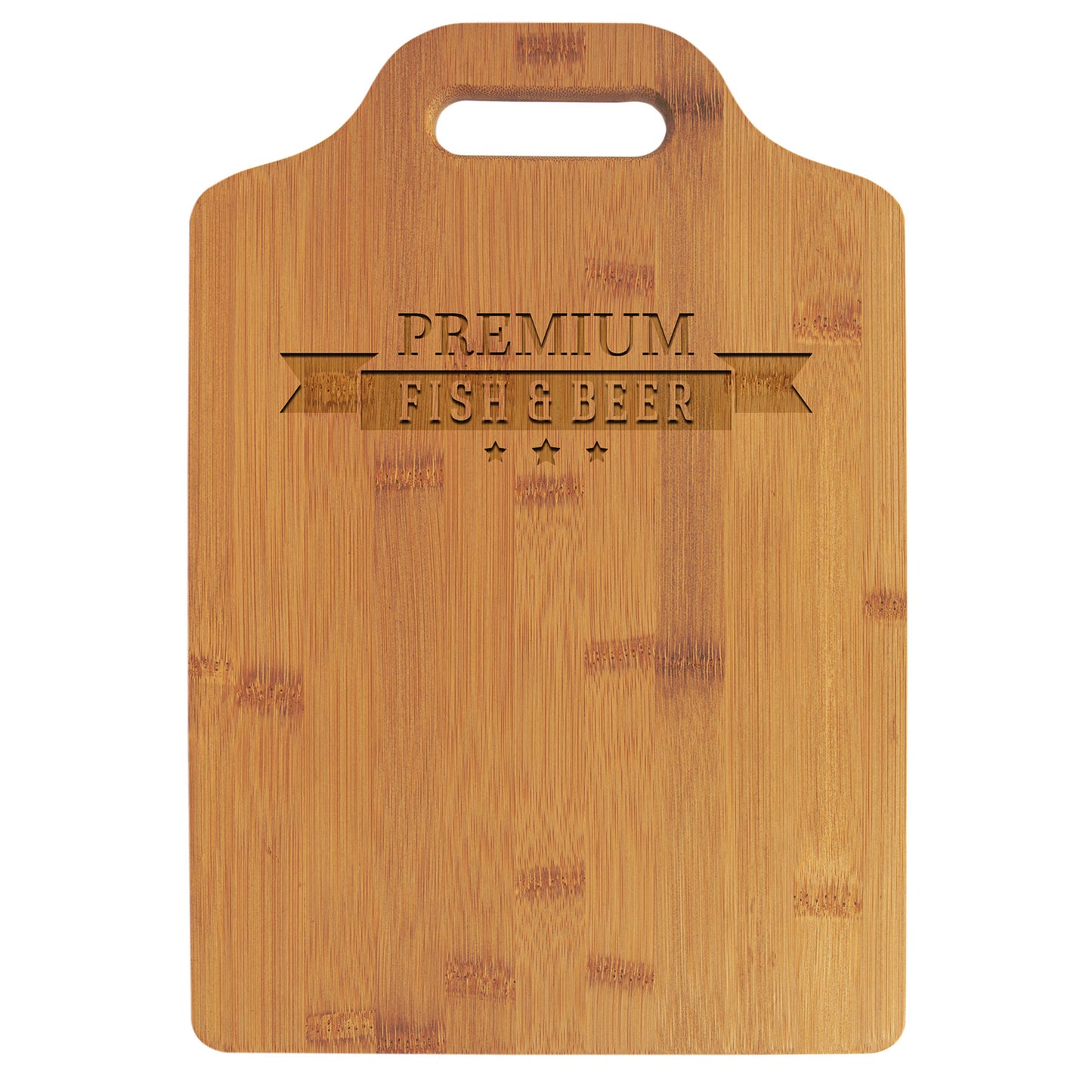 Natural Bamboo Cutting Boards with Handles