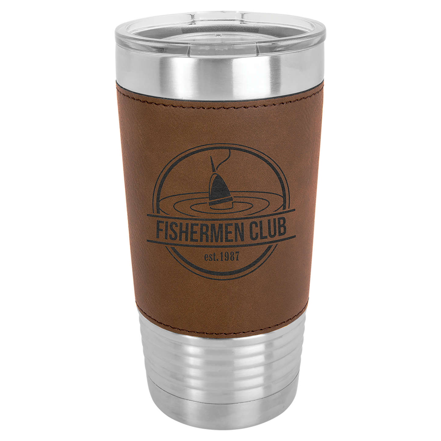 20 oz. Laserable Leatherette Tumblers