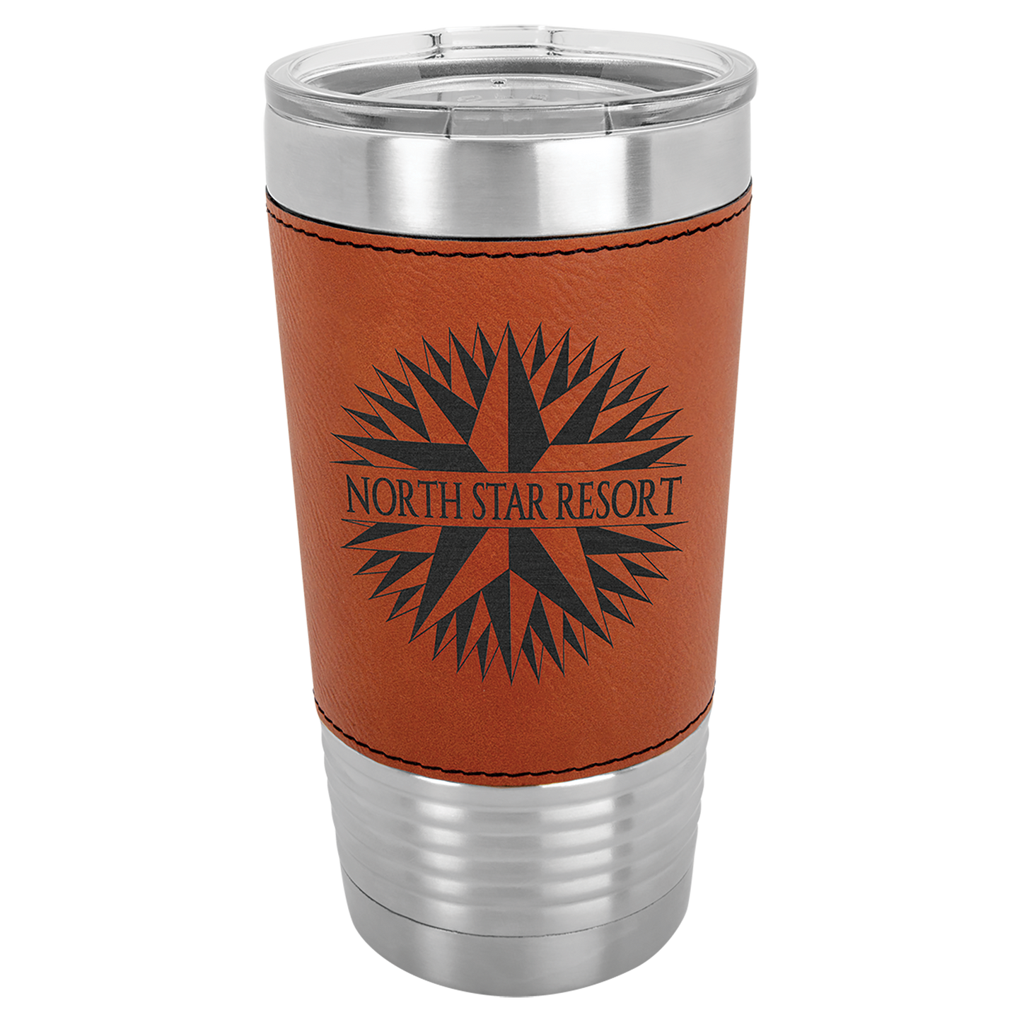 20 oz. Laserable Leatherette Tumblers